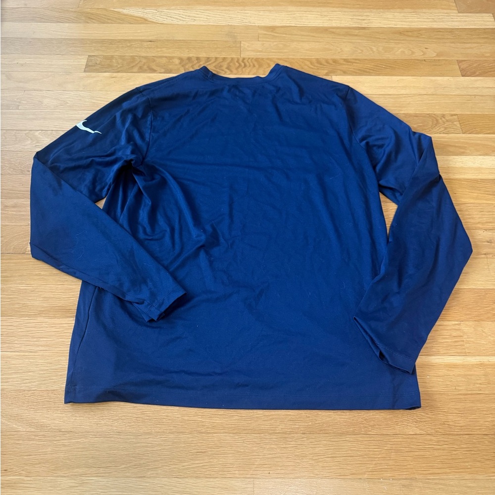 Men's Nike Navy Los Angeles Chargers Legend Logo Dri-FIT Long Sleeve T-Shirt  L - Picture 8 of 8